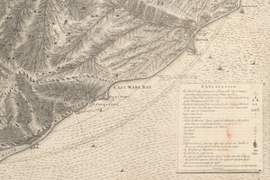 Una nueva carta filosófico-corográfica de East-Kent de Christopher Packe