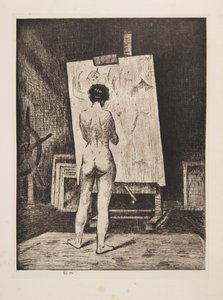 El conocedor, pub. 1922 de Christopher Richard Wynne Nevinson