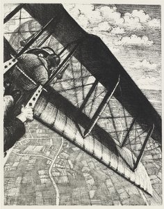 Bancando a 4,000 pies, 1917 de Christopher Richard Wynne Nevinson