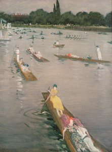 Regata en Henley de Christopher Richard Wynne Nevinson