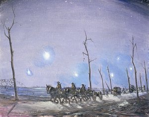 Luces Verey, 1918 de Christopher Richard Wynne Nevinson