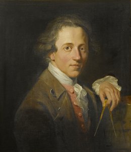 Retrato de un joven artista (John Soane), 1776 de Christopher William Hunneman
