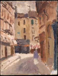 Una calle en Nantes