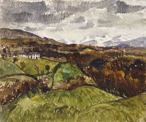 Paisaje de Cumberland de Christopher Wood