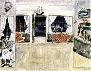 El bar del Ship Inn, St. Ives de Christopher Wood