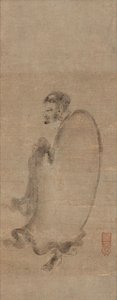 Shakyamuni descendiendo la montaña, siglo XV de Chuan Shinko