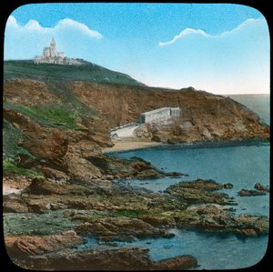 El Faro de Lizard, Cornualles, finales del siglo XIX o principios del siglo XX de Church Army Lantern Department