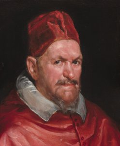 Papa Inocencio X de Circle of Diego Velázquez