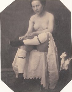 [Desnudo femenino] de Circle of Louis Adolphe Humbert de