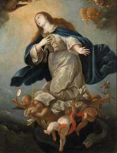 María Inmaculada de Circle of Mateo Cerezo