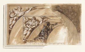 Diseño para la decoración de Spandral de Ciro Ferri