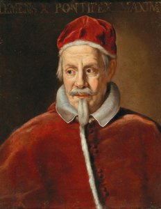 Retrato del Papa Clemente X 1590-1676, principios de 1670s de Ciro Ferri