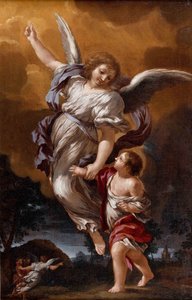 El Ángel Guardián después de Pietro da Cortona de Ciro Ferri