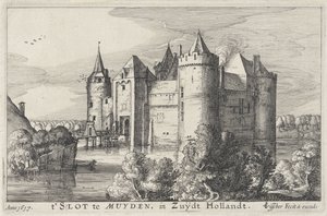 Vista del Muiderslot
t