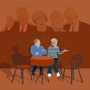 Debate en el café