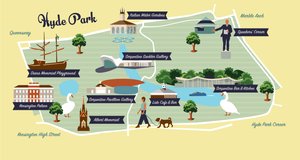 Mapa de Hyde Park