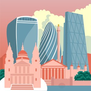 Paisaje urbano de Square Mile