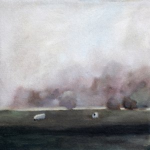 Ovejas en un prado tranquilo de Claire Whitehead
