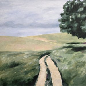 Camino rural sinuoso de Claire Whitehead
