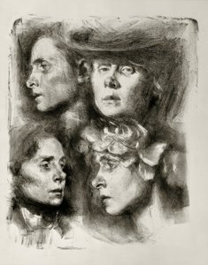 Cuatro autorretratos