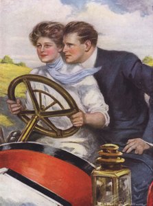 Amor y seis cilindros de Clarence F. Underwood