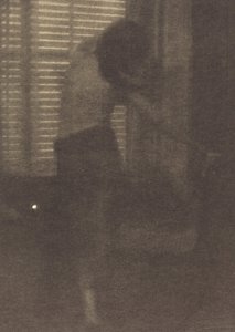 Modelo en estudio de Nueva York de Clarence H. White