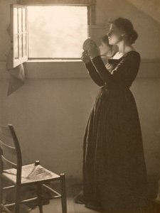 Niña con un espejo, 1898