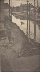 Postes telegráficos,c.1900 (foto)