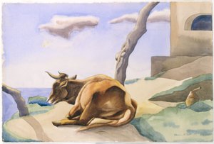 La vaca paciente de Clarence Holbrook Carter