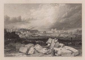 La Torre de Londres desde las excavaciones de los muelles de St Katherine