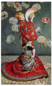 La Japonesa (Camille en traje japonés) de Claude Monet