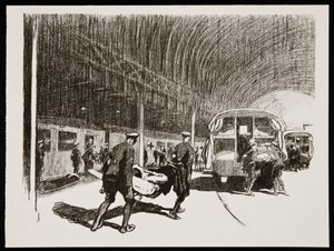 Desembarco en Inglaterra, 1917