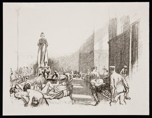 En el hospital en Inglaterra, 1917 de Claude Allin Shepperson