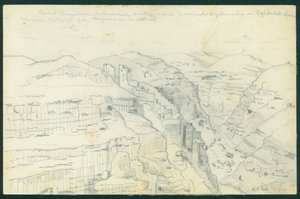 Mar Saba, 1873 de Claude Conder