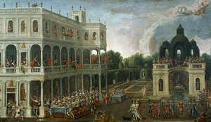 Banquete de las Amazonas, de Claude Deruet (1588-1660)