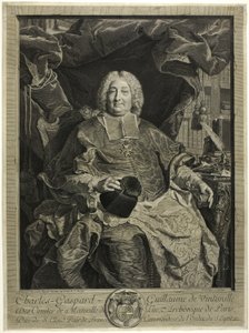 Retrato de Charles-Gaspard-Guillaume de Vintimille, arzobispo de París