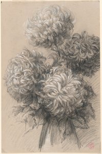 Crisantemos de Claude Emile Schuffenecker