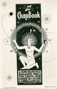 Claude F. Bragdon: The Chap Book, revista semestral. EE.UU. ... (litografía) de Claude Fayette Bragdon