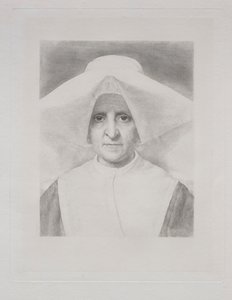 Hermana Rosalie, vista frontal de Claude Ferdinand Gaillard