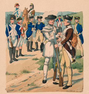 Estados Unidos de América del Norte, 1775-1783 de Claude Ferdinand Gaillard