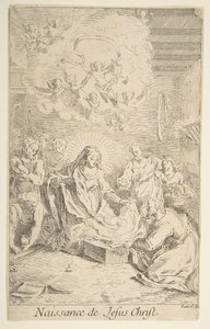 Natividad. s.f. Creadores: Claude Gillot, Jacques Gabriel Huquier