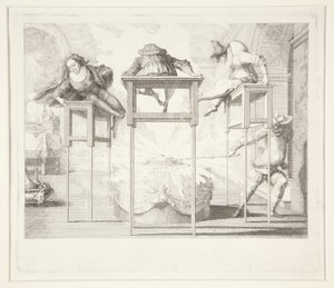Arlequín Travieso de Claude Gillot