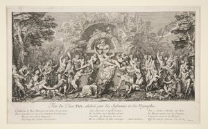 Fiesta del dios Pan, celebrada por Sylvains y Ninfas (Fiesta del dios Pan)