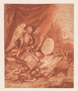 Alegoría de Vanitas de Claude Gillot