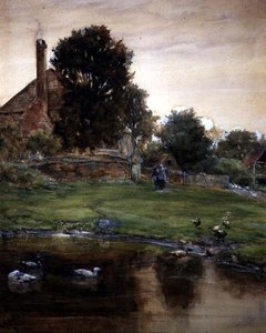El estanque de los patos de Claude Hayes