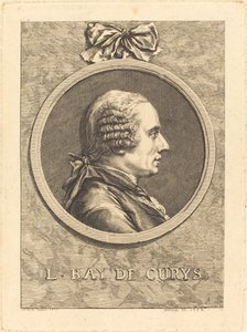 L. Bay de Curys de Claude Henri Watelet after Charles Nicolas Cochin II