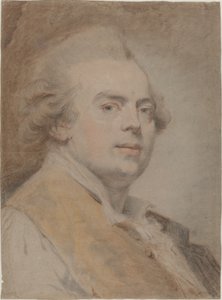 Autorretrato, c.1780 de Claude Jean Baptiste Hoin