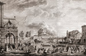 El Mausoleo de Adriano, también conocido como Castel Sant