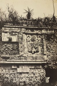 The Nunnery, Uxmal de Claude Joseph Désiré Charnay
