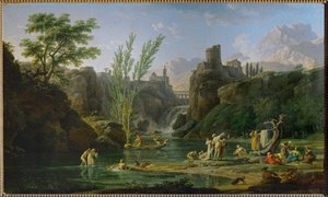 Buenos días, bañistas ... de Claude Joseph Vernet